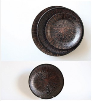 쿠로아미 원접시(대 25.5cm, 특대 28.5cm) 1P