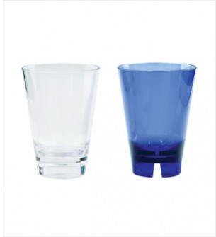 DMC컵(투명,청색) 물컵