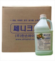 쎄니크로 염소계 살균소독제 4L/4LX4개(1box)-개별배송상품